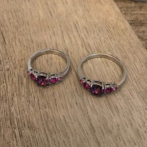Purple and Pink Ring(s)